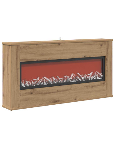Caminetto elettrico Rovere Artigianale 114 x 18 x 58,5 cm