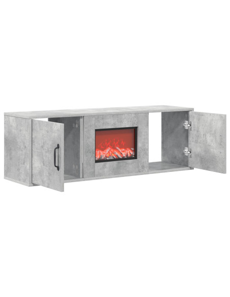 Caminetto elettrico Cemento 110 x 30 x 36,5 cm