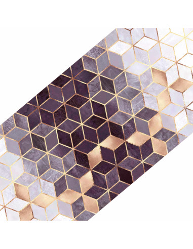 Tappeti per scale 15 pz 76 x 20 cm Motivo a nido d'ape
