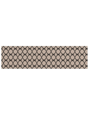 Tappeti per scale 15 pz 76 x 20 cm Motivo in rete grigia