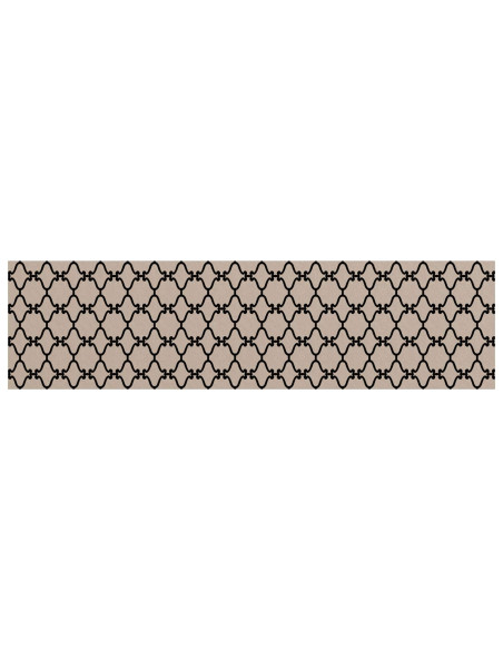 Tappeti per scale 15 pz 76 x 20 cm Motivo in rete grigia