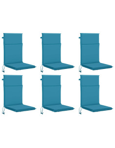 Cuscino per sedia a schienale alto GEMERT 6 pz 100% Poliestere 2
