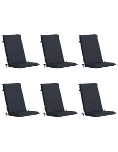 Cuscino per sedia a schienale alto GEMERT 6 pz 100% Poliestere 2