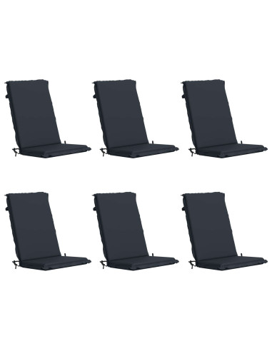 Cuscino per sedia a schienale alto GEMERT 6 pz 100% Poliestere