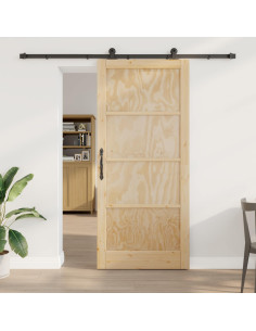 Porta scorrevole ORKDAL 93 x 211 cm Legno ingegnerizzato
