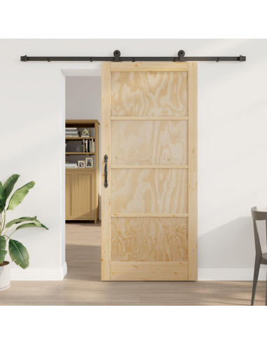 Porta scorrevole ORKDAL 93 x 211 cm Legno ingegnerizzato
