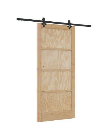 Porta scorrevole 93 x 202 cm Legno ingegnerizzato