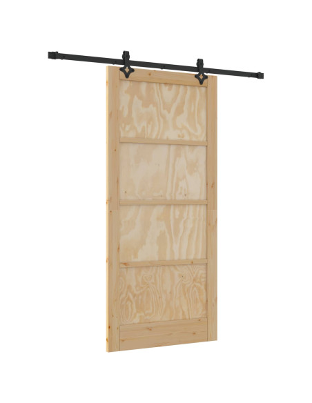 Porta scorrevole 93 x 202 cm Legno ingegnerizzato