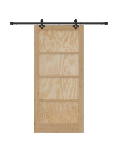 Porta scorrevole 93 x 202 cm Legno ingegnerizzato