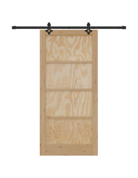 Porta scorrevole 93 x 202 cm Legno ingegnerizzato