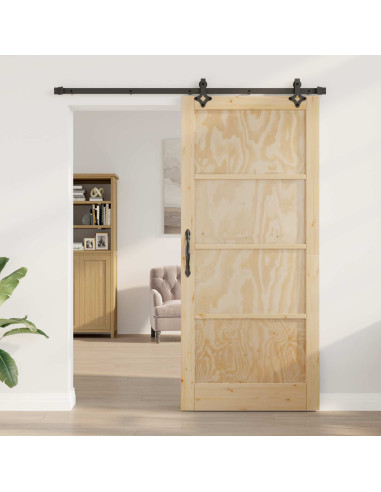 Porta scorrevole 93 x 211 cm Legno ingegnerizzato