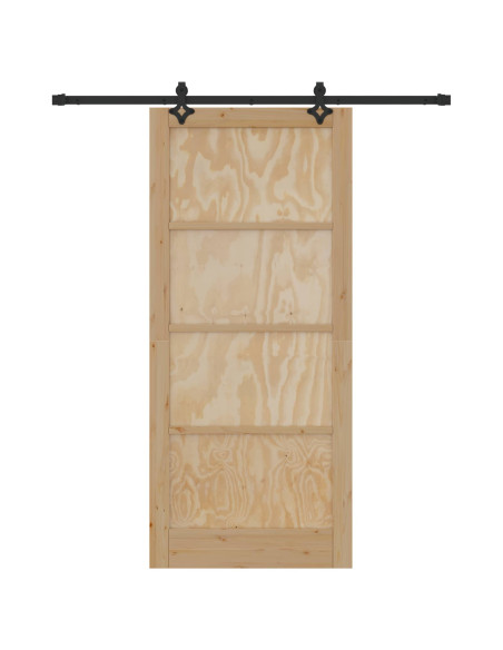 Porta scorrevole 93 x 211 cm Legno ingegnerizzato