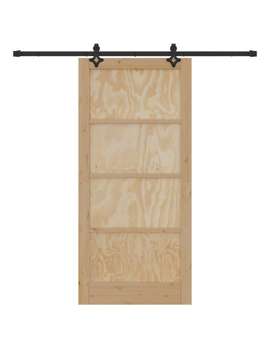 Porta scorrevole 93 x 202 cm Legno ingegnerizzato