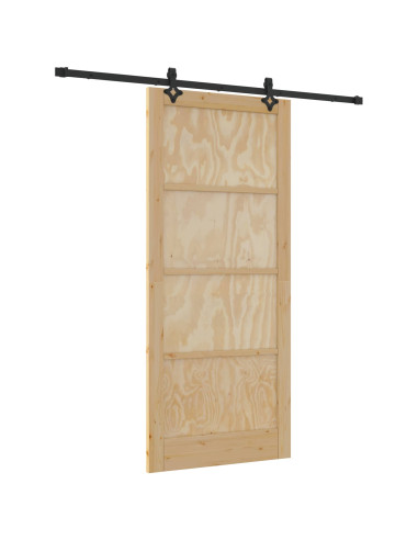 Porta scorrevole 93 x 211 cm Legno ingegnerizzato