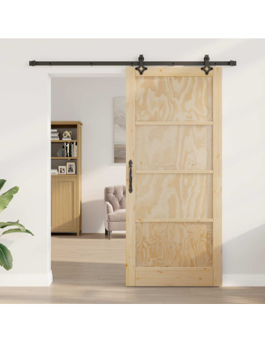Porta scorrevole 93 x 211 cm Legno ingegnerizzato