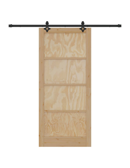 Porta scorrevole 93 x 211 cm Legno ingegnerizzato