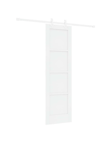 Porta scorrevole 61 x 198,5 cm Legno ingegnerizzato Bianco