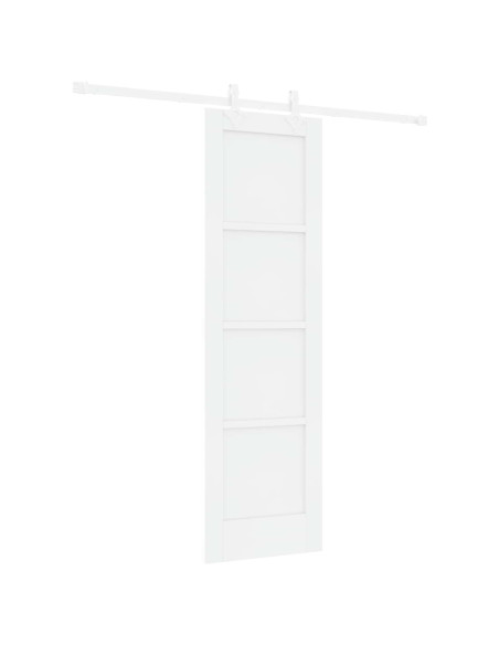 Porta scorrevole 61 x 198,5 cm Legno ingegnerizzato Bianco