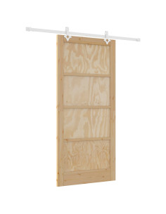 Porta scorrevole 93 x 202 cm Legno ingegnerizzato 2