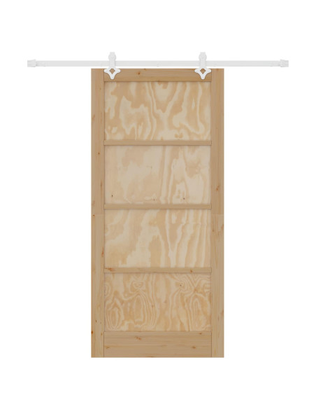 Porta scorrevole 93 x 202 cm Legno ingegnerizzato