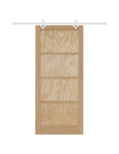 Porta scorrevole 93 x 211 cm Legno ingegnerizzato
