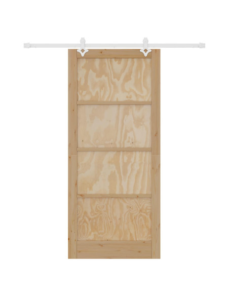 Porta scorrevole 93 x 211 cm Legno ingegnerizzato