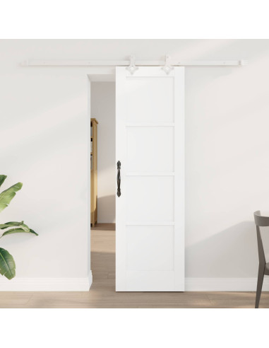Porta scorrevole 61 x 198,5 cm Legno ingegnerizzato Bianco