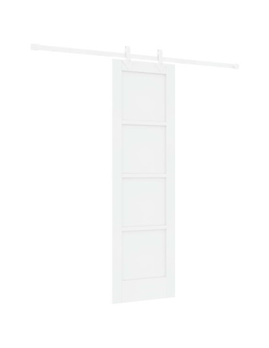 Porta scorrevole 61 x 198,5 cm Legno ingegnerizzato Bianco