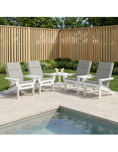 Cuscino per sedia a schienale alto GEMERT 6 pz 100% Poliestere