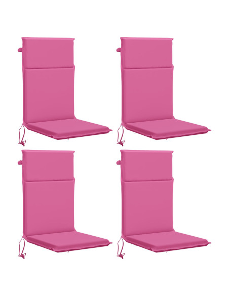 Cuscino per sedia a schienale alto GEMERT 4 pz 100% Poliestere