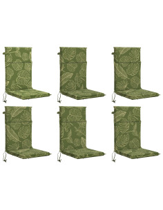 Cuscino per sedia a schienale alto GEMERT 6 pz 100% Poliestere 2