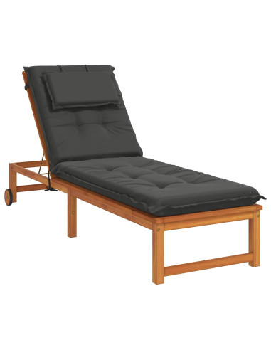 Cuscino per Lettino GEMERT 100% Poliestere Antracite