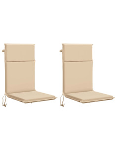 Cuscino per sedia a schienale alto GEMERT 2 pz 100% Poliestere 2