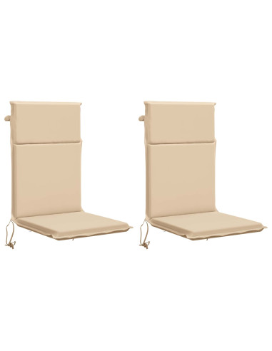 Cuscino per sedia a schienale alto GEMERT 2 pz 100% Poliestere