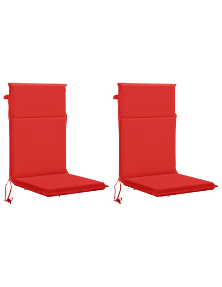 Cuscino per sedia a schienale alto GEMERT 2 pz 100% Poliestere