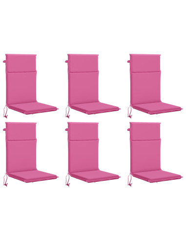 Cuscino per sedia a schienale alto GEMERT 6 pz 100% Poliestere