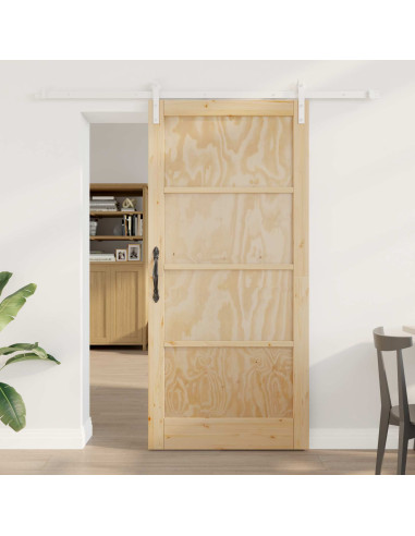 Porta scorrevole 93 x 202 cm Legno ingegnerizzato