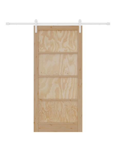 Porta scorrevole 93 x 202 cm Legno ingegnerizzato