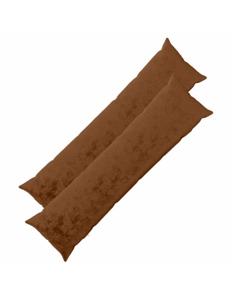 Cuscino da Lanciare 2 pz HEERLEN Marrone Chiaro 40 x 145 cm