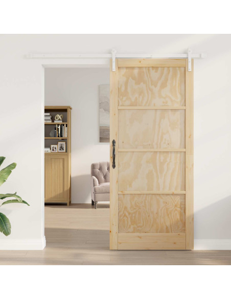 Porta scorrevole 93 x 211 cm Legno ingegnerizzato