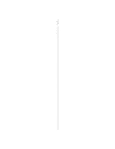 Porta scorrevole 93 x 211 cm Legno ingegnerizzato Bianco