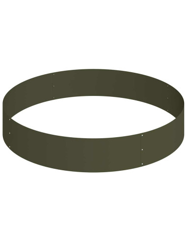 Vaso da giardino Verde oliva 120 x 120 x 20 cm