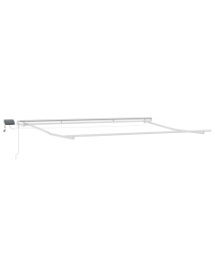 Tenda Retrattile con arancione e marrone 500 ×350 cm Tessuto 2