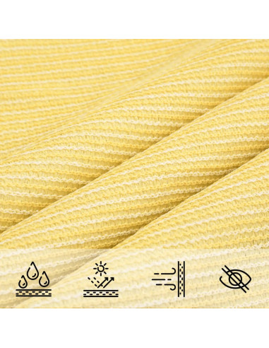 Vela Parasole 160 g/m² Beige 3x4x5 m in HDPE