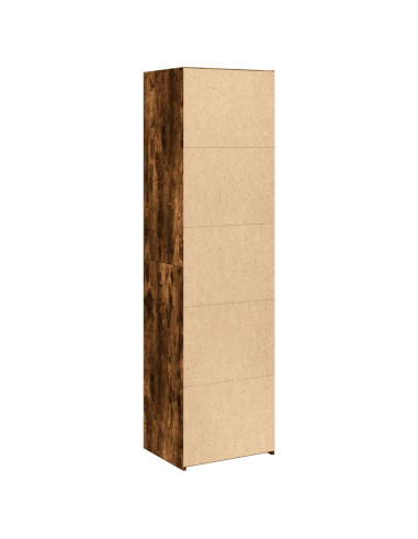 Credenza Rovere Fumo 50x41x185 in Legno Multistrato