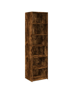 Credenza Rovere Fumo 50x41x185 in Legno Multistrato 2