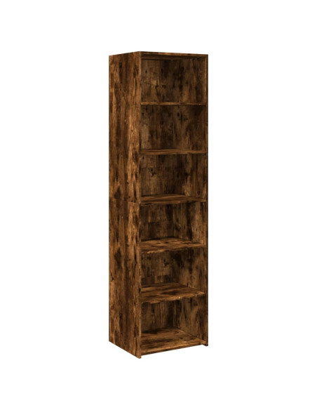 Credenza Rovere Fumo 50x41x185 in Legno Multistrato