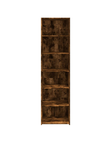 Credenza Rovere Fumo 50x41x185 in Legno Multistrato