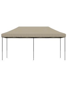 Tenda da Festa Pieghevole Pop-Up Tortora 580x292x315 cm 2