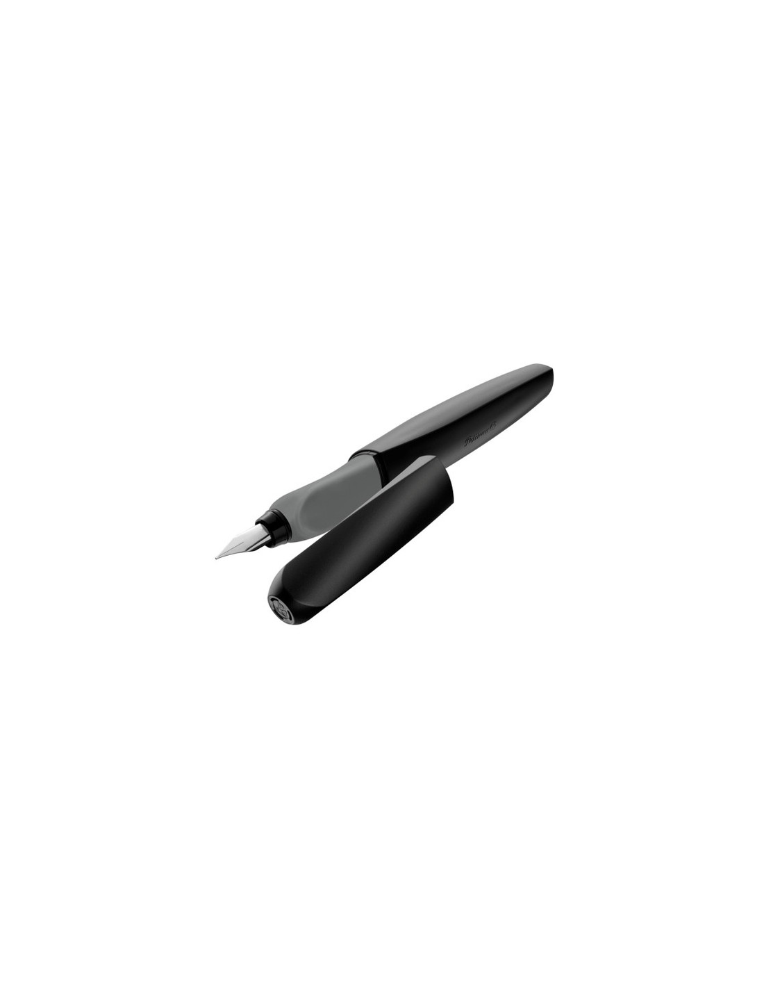 Pelikan 946806 penna stilografica Sistema di riempimento della cartuccia  Nero, Grigio 1 pz